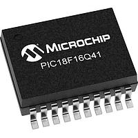 Microchip Technology PIC18F16Q41-I/SS MCUs 64KB Flash, 4KB RAM, 512 EEPROM, 12b ADC2, 8-bit DAC, 8-bit DAC, 16-bit PWM