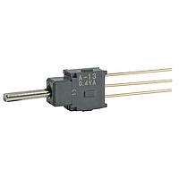 NKK Switches A13EW Process Sealed Subminiature Toggles ON-OFF-ON .394 FLAT EXTENDED PC .4VA