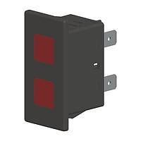 Carling Technologies VP188-B11RR-00000 Rocker Switches VP188-B11RR-00000