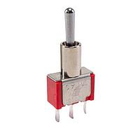 E-Switch 100SP1T1B2M2QE Toggle Switches 5A 120VAC/28VDC On-None-On PC Mnt