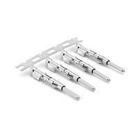 Amphenol SINE Systems SP20M2T Contacts Pin Contact, Stamped, Size 16, Tin plating over Nickel, Wire Range .34-.50mm ,  22-20 AWG, with 3 Tangs. 3,000 pcs. Reel