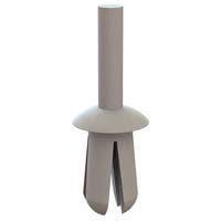 Essentra Components 61PR010110 Push-In Rivet Push Rivet, .226 Hole, .125-.312 Panel Thk