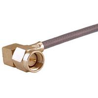 HUBER+SUHNER 16_SMA-50-2-105/111_NH Connectors SMA right angle cable plug(m)
