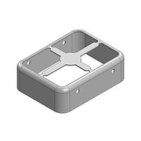 Masach Tech MS263-20F-NS EMI/RFI Shield Frame, Two-Piece 26.3 x 19.8 x 8.1mm Two-piece Drawn-Seamless RF Shield/EMI Shield FRAME (Nickel-Silver)