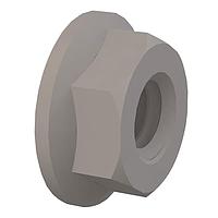 Essentra Components 04M160200WFHN Lock Nut Hex Flange Nut, M16 X 2 Thread, 39 OD, 19.50 Hgt