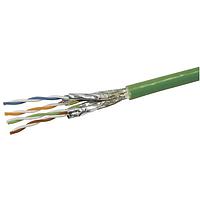 HARTING 09456001241 Ethernet Cables / Networking Cables Cable - Cat6a Profinet Type B 4x2xAWG23/7, PVC green, 500m drum