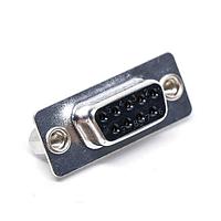 Amphenol Commercial Products L77SDEH09SC309 Receptacle Soc tinned shell 9P solder cup gold