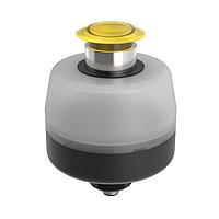 Banner Engineering OS80PMMG1GYQ Push Turn OS80 Operator Station: Push Button, Green; Momentary (Spring Return); 2-Color; Voltage: 12-30 V dc; Housing: Polycarbonate; IP40; Output: PNP 1 NO; Colors: Green Yellow; 5-pin M12 Integral QD