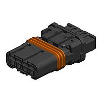JAE Electronics MX80E04SZ1A Housings Compact Connector Socket HSG, 4-Pos Key-A IPX9K 2.54mm Pitch