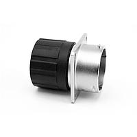 Amphenol SINE Systems RT0W01210SNHECR Connectors Receptacle, Square Flange, 10 Position, Female, Shell Size 12, and End Cap with Reduced Individual Wire Sealing, Range 14-24 AWG