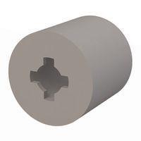 Essentra Components 13SPRT033 Self Retaining Round Spacer, Retaining, #2 Screw, .250 Spacer