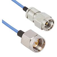 Amphenol SV Microwave MS292-047-MSSMA-060 RF Cable Assemblies 2.92mm STR M to SMA Straight M 6"Cable