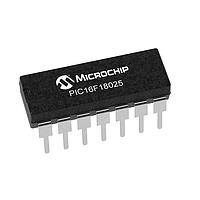Microchip Technology PIC16F18025-E/ML Microcontrollers 14KB Flash, 128EE, 1KB RAM, 10b ADC, PWM, CCP, HLT, WDT, PPS, EUSART, SPI/I2C