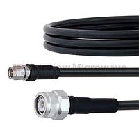Fairview FMC0203240LF  SMA Male to TNC Male Cable LMR-240 Coax with Times Microwave Connectors and RoHS Compliant