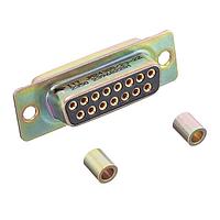 ITT Cannon M24308/23-2Z Connectors Socket, Std Density Zinc,2 ,15