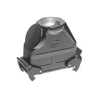 HARTING 19307240729 Heavy Duty Power Connectors HAN 24B HOOD COUPLER HC M50 BLACK 2LEVER