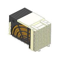 Amphenol FCI 10123422-101LF Receptacles VS2 AIRMAX, R/A RECP 150P,SMALL PRESS-FIT