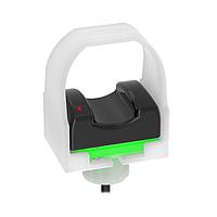 Banner Engineering VTBN6 Photoelectric Sensors VTB Series: Verification Touch Button; Input: 12-30 V dc; Upper Housing: Polysulfone; Output: NPN; Job Light Input: 0 V dc; 2 m (6.5 ft) Integral Cable