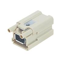 HARTING 09120012774 Heavy Duty Power Connectors Han Brid-Firewire F Panel Feed Through