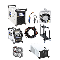 GYS NEOPULSE 400G W2 ALU PACK MMA, TIG, MIG/MAG Welding Machine Set (3ph; 400V; 10-400A; Alu Torch)