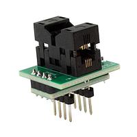 Chip Quik SK0010 Socket Adapters MSOP-8 Socket to DIP-8 Adapter (3 mm body, 0.65 mm pitch)