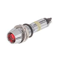 Dialight 607-2112-330F LED Panel Mount Indicators 7 mm RED LED PMI W Gasket