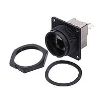 CONXALL DCP-RJ5SB-RD Modular RJ45 CAT 5E PNL HSNG QUICK CONN IDC R/A