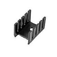 Aavid 577304B00000G Component Channel Style Heat Sink for TO-220, Horizontal/Vertical, Black Anodized, 9.53mm