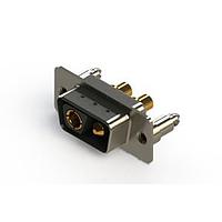 EDAC 627-2WK2224-4T5 Mixed Contact D-Sub Connectors Vertical Combo Dsub