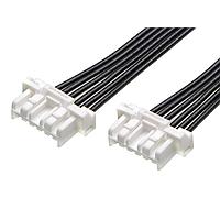 Molex 221958-1063 Discrete Wire CLIKMatetoCLIKMate (OTS) Cable Asmbly 2mm Ptch Sngl Row 300mm Lngth 6 Ckts Wht