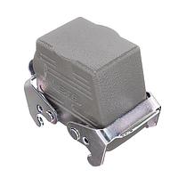 AMP Connectors - TE Connectivity T1250102125-000 Hoods Hood Steel Locking M25 Side Entry