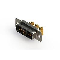 EDAC 629-3WK3640-3T1 Mixed Contact D-Sub Connectors Right-angle Power Combo D-Sub Connector