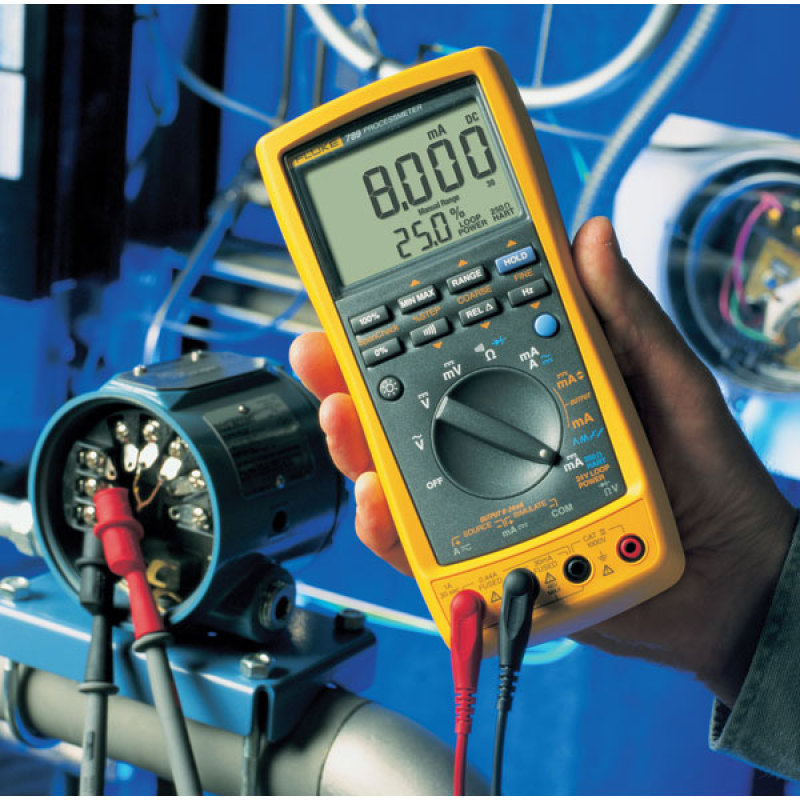 Inspection service for industrial measuring and testing equipment