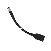 Banner Engineering PSG-4M-403-USB Sensor Cables / Actuator Cables Cordset: Double Ended M8 to USB-A; 4-pin Straight Male; 4-pin Straight Female; 0.9 m 4x24,28 Shielded Black PVC Jacket; Nickel-Plated Brass Coupling Nuts