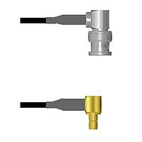 Amphenol Custom Cable Q-0D03I0003009i RF Cable Assemblies BNC-RP/SMB-RJ G174 9I