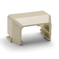 HellermannTyton TSRP1I-12 Wire Ducting & Raceways Reducer, 1-3/4" to 1-1/4" (TSRP3 to TSRP2), PVC, Ivory, 10 Individual/pkg