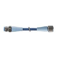 Murrelektronik 7024-40021-3210500 Sensor Cables / Actuator Cables M12 male 0 / M12 female 0 F+B PRO, TPE-S 4x0.34 bu UL robot+drag chain 5m