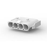 AMP Connectors - TE Connectivity 794118-1 Receptacle Housings 04P 0.156 MNL CAP PANEL MOUNT