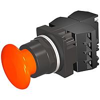 SIEMENS 52BM9W8C Pushbutton PUSHBUTTON,MOM,ORG,1 3/4" PLST,2POS,3BJK