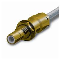 Amphenol RF 142126 Connectors SMB BULKHEAD CABLE JACK RG174 GOLD