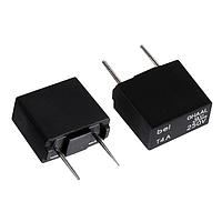 Bel Fuse 0HAAL1250-05 Micro Fuses 2-Pin Radial Fuse, Rectangular, Time Lag, IEC, Short Leads, 1.25A