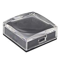 NKK Switches AT3073JA Flat SCLPTRD CAP CLR LENS BLK INSRT UB2 NON-IL