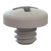 Essentra Components 010632PW012 Phillips Pan Phillips Screw, #6-32 Thread, 1/8 Lg