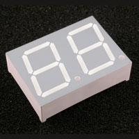 Kingbright DC08-11EWA Numeric Display HI EFF RED DIFFUSED 2 DIGIT