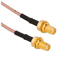 Amphenol RF 135113-01-24.00 RF Cable Assemblies SMA St BH JK to St BH JK RG-316/U 24in