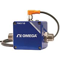 OMEGA FMG73B-A-BSP Pulse or Current Output Low Flow Electromagnetic Flow Meter (± 1.5 %, 90 °C, 66 GPM, 1 in, BSPP Male, PEEK, Aluminum, 24 Vdc, M12 4 pin Female)