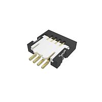 Amphenol FCI 59453-042110EDHLF Board Mount 0.50mm Flex Connectors, FPC/FFC Side Entry ZIF Connector, Surface Mount, 4 Positions, Top Contact, 0.50mm (0.020in) Pitch.
