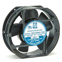 Orion Fans OD1238AP-24HTB Axial DC Fan, 120x120x38mm, 24VDC, 140CFM, 0.43A, 48dBA, 3600RPM, Dual Ball, Terminals