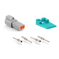 Amphenol SINE Systems AT04-2P-KIT01 Kits AT 2P KIT WEDGE & CONTACTS