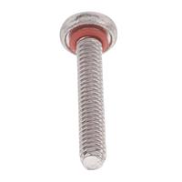 APM HEXSEAL RM2X12MM 2701 Screws & Fasteners M2X12MM, Phillips Pan Head, 18-8 Stainless Steel with Silicone O-Ring, Seal Screw
